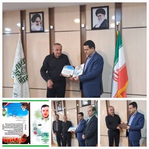 دیداری به پاس قدرشناسی؛ دیدار پدر شهید مدافع امنیت با مدیرکل امور مالیاتی کهگیلویه وبویراحمد